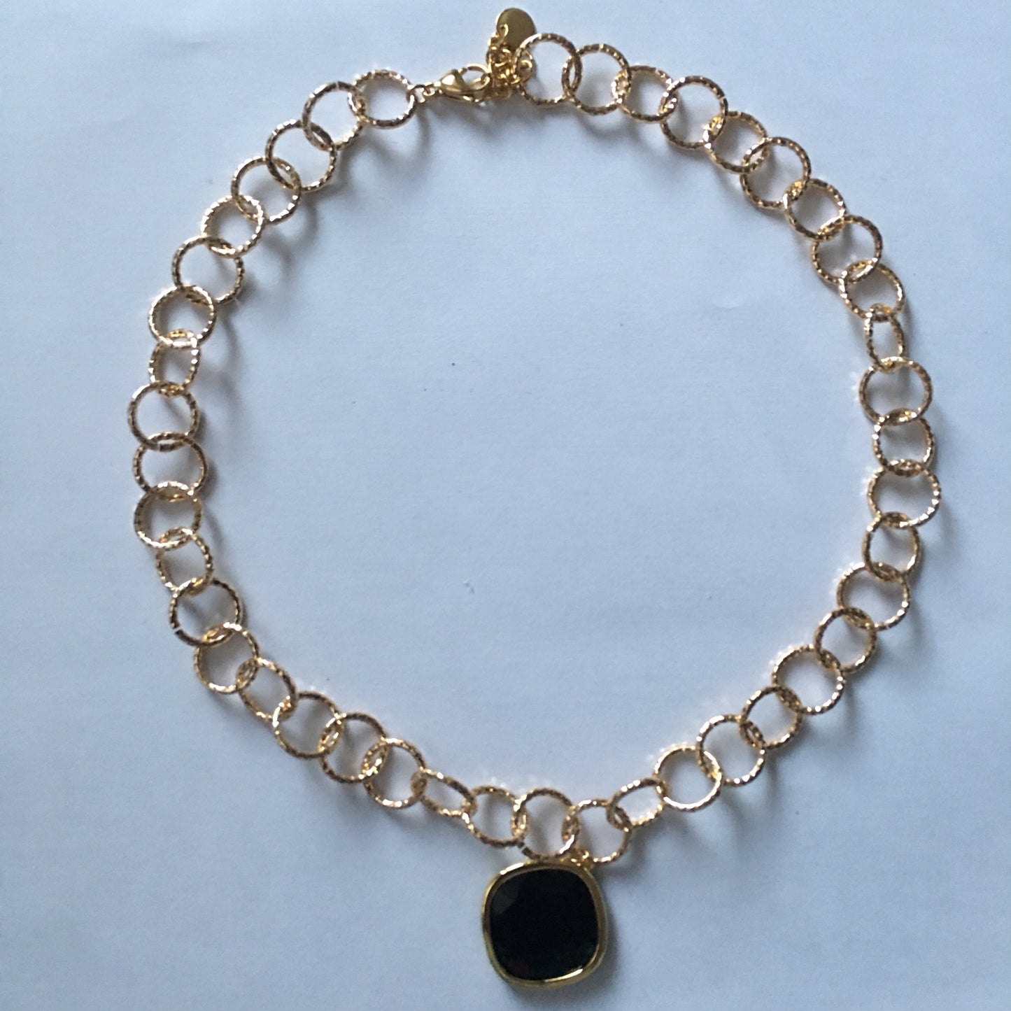COLLANA CON PIETRA NERA