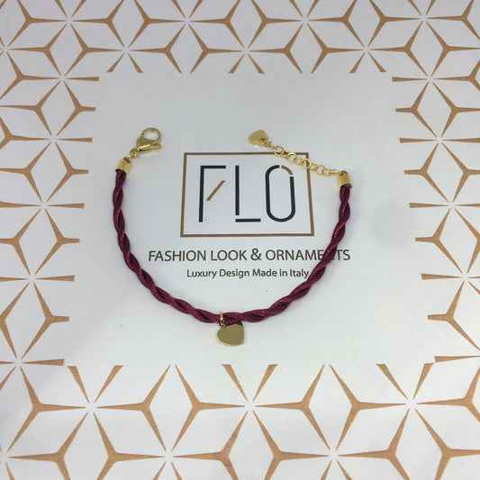 BRACCIALE HAPPY BORGUNDI