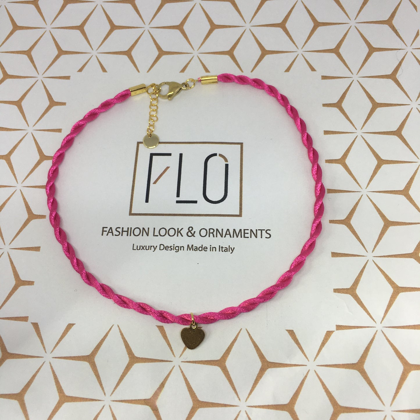 CHOKER HAPPY FUCSIA