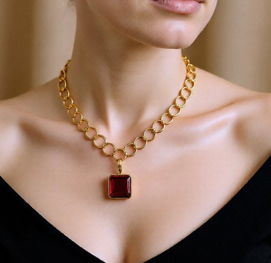 Collana bordeaux