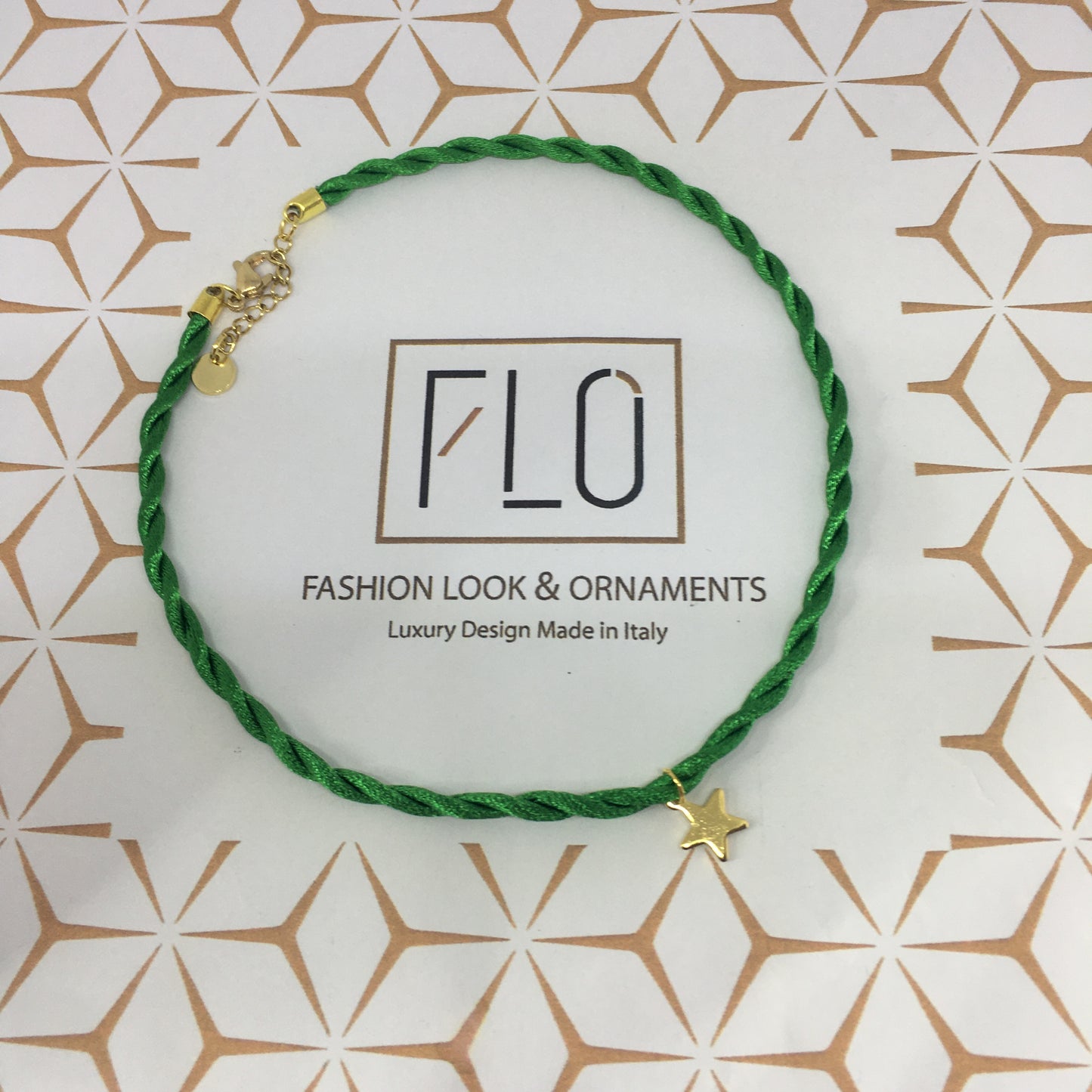 CHOKER HAPPY VERDE BRILLANTE