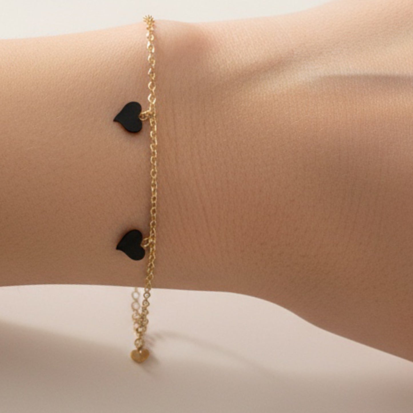 BRACCIALE / CAVIGLIERA CON CUORI